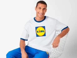 Camiseta de hombre Lidl de pura algodón