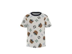 Camiseta de manga corta para niño pequeño, 2 unidades.