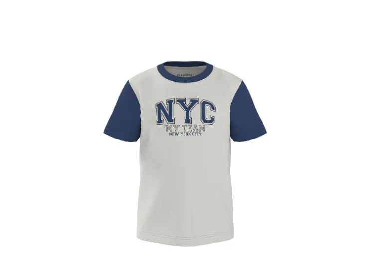 Camiseta de manga corta para niño pequeño, 2 unidades.
