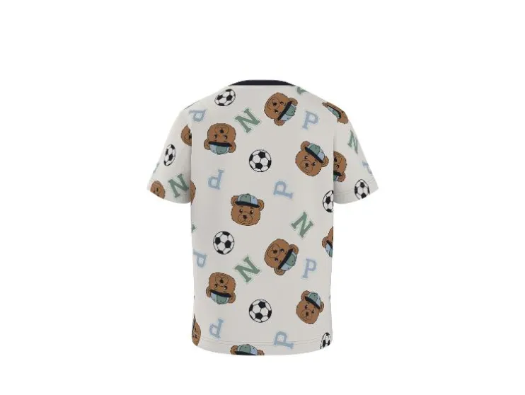 Camiseta de manga corta para niño pequeño, 2 unidades.