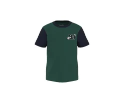 Camiseta de manga corta para niño pequeño, 2 unidades.