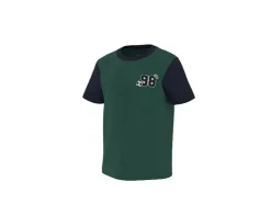 Camiseta de manga corta para niño pequeño, 2 unidades.