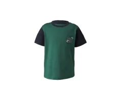 Camiseta de manga corta para niño pequeño, 2 unidades.