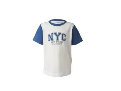 Camiseta de manga corta para niño pequeño, 2 unidades.