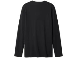 Camiseta de manga larga para hombre con botonadura