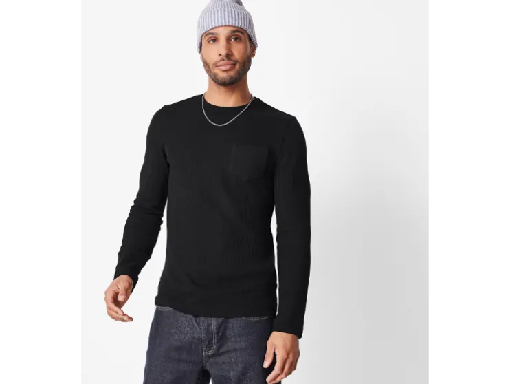 Camiseta de manga larga para hombre