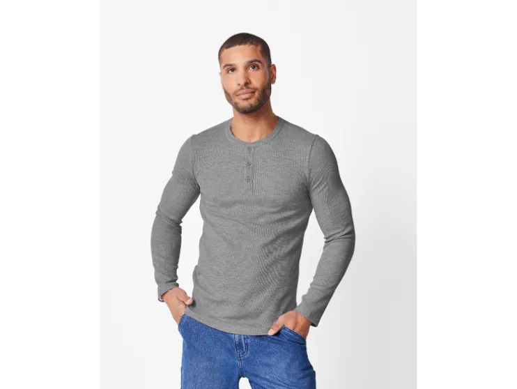 Camiseta de manga larga para hombre