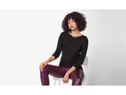 Camiseta de manga larga para mujer