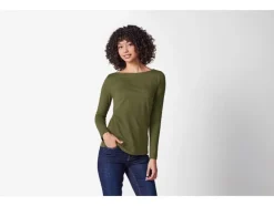 Camiseta de manga larga para mujer