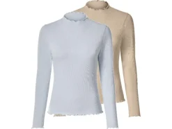 Camiseta de manga larga para mujer pack 2