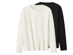 Camiseta de manga larga para mujer, 2 unidades.