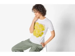 Camiseta de mujer, 100% algodón.