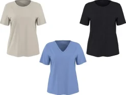 Camiseta de mujer con lino