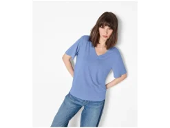 Camiseta de mujer con lino