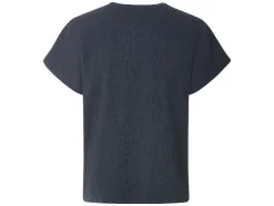 Camiseta de mujer con textura arrugada de moda