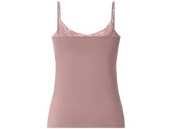 Camiseta de tirantes con encaje para mujer, 3 unidades.