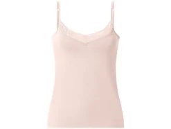Camiseta de tirantes con encaje para mujer, 3 unidades.