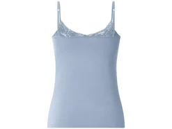 Camiseta de tirantes con encaje para mujer, 3 unidades.