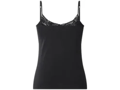 Camiseta de tirantes con encaje para mujer, 3 unidades.