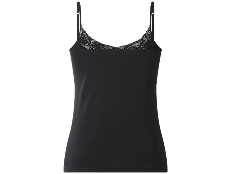 Camiseta de tirantes con encaje para mujer, 3 unidades.