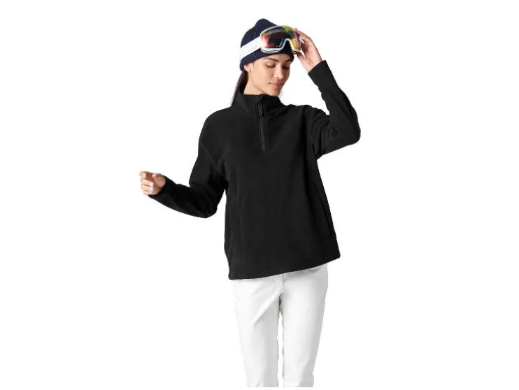 Camiseta funcional de felpa para mujer
