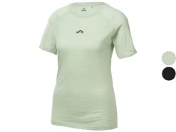 Camiseta funcional de mujer con lana merina.