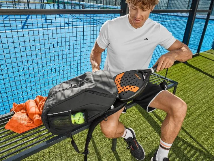 Camiseta funcional de piqué para hombre de tenis/pádel.