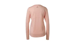 Camiseta funcional de running para mujer, corte atlético.