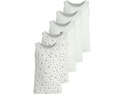 Camiseta interior infantil, 5 unidades.