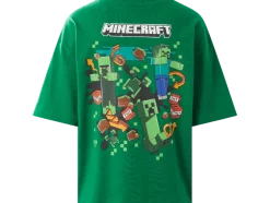 Camiseta júnior Minecraft