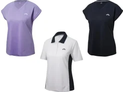 Camiseta / polo funcional de piqué para mujer.