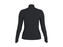 Camisetas de cuello alto acanaladas para mujer pack 2