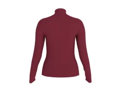 Camisetas de cuello alto acanaladas para mujer pack 2