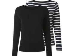 Camisetas de manga larga para mujer, 2 unidades.