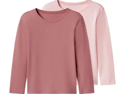 Camisetas de manga larga para bebé, 2 unidades.