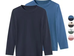 Camisetas de manga larga para bebé, 2 unidades.
