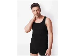 Camisetas de tirantes de canalé fino para hombre, 2 unidades.