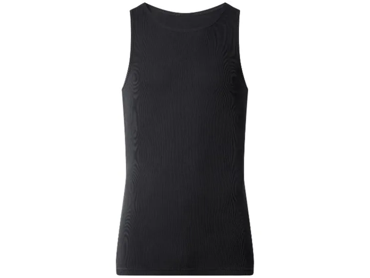 Camisetas de tirantes de canalé doble para hombre, 2 unidades.