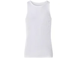 Camisetas de tirantes de canalé doble para hombre, 2 unidades.
