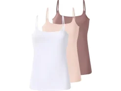 Camisetas de tirantes de mujer, 3 unidades.