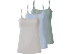 Camisetas de tirantes de mujer, 3 unidades.