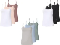 Camisetas de tirantes de mujer, 3 unidades.