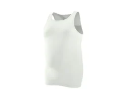 Camisetas interiores de canalé fino para hombre, 3 unidades.