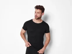 Camisetas interiores de canalé, 2 unidades.