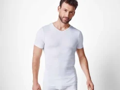 Camisetas interiores de canalé, 2 unidades.