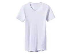 Camisetas interiores de canalé, 2 unidades.