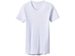 Camisetas interiores de canalé, 2 unidades.
