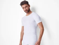 Camisetas interiores de canalé, 2 unidades.