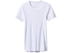 Camisetas interiores de canalé, 2 unidades.