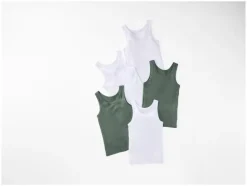 Camisetas interiores infantiles, 5 unidades.